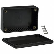 1591HSBK - Boîte de Projet 6.5X2.7X1IN PLAST BL Noir