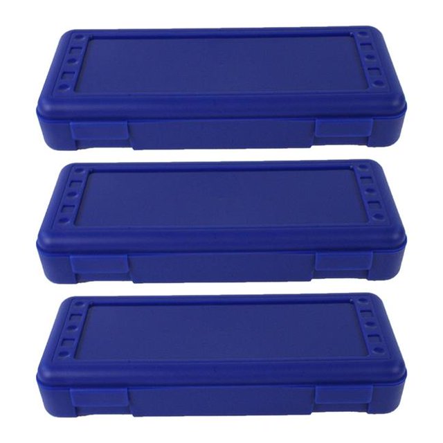 Romanoff Products Ruler Box, Blue, 3 Count, 3 Pack