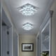 thumbnail image 1 of Lámpara de techo FRIXCHUR Crystal Square Candelabro LED 25W, 1 of 7