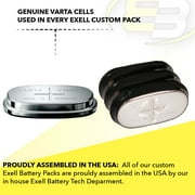 3/V150H NiMH Battery Pack 3.6V No Pins for Memory Back Up