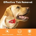 thumbnail image 4 of 3-Piece Aluminum Tick Remover Set for Dogs, Pets & Humans – Compact Lever-Action Design, Safe Non-Toxic, Keychain-Ready for Hiking Camping Outdoor Adventures (Rose Red/Peacock Blue/Blue), 4 of 6