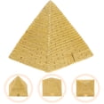 thumbnail image 2 of Simulated Small Egyptian Pyramid Model Resin Craft Mini Pyramid Decoration for Bookshelf Cabinet, 2 of 5