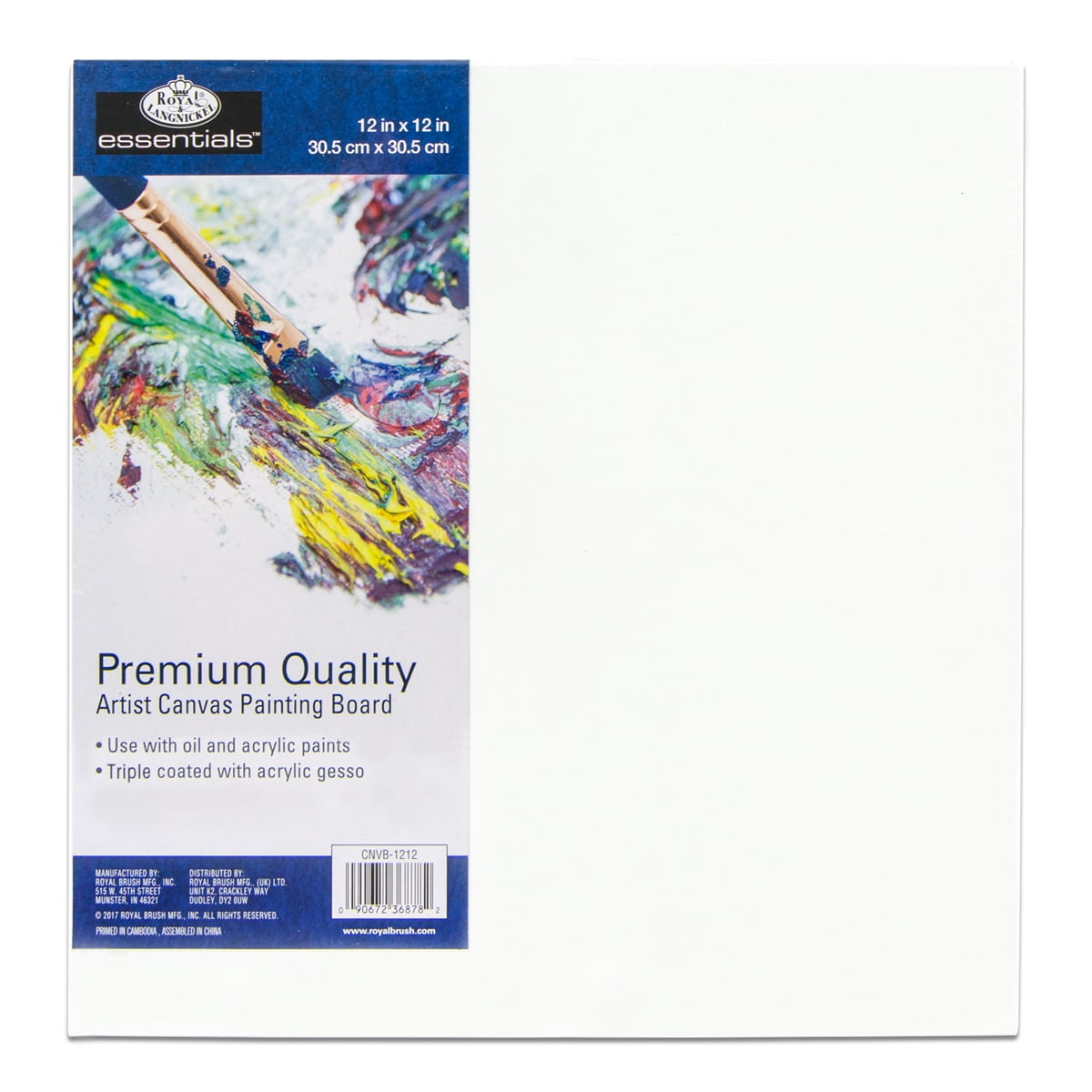 Royal & Langnickel Canvas Board, 12 x 12