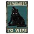 thumbnail image 1 of Home Bar Cafe Garage Decor Wall Poster Placa Rectangular Metal Tin Drawing Flat Tmvgtek Para estrenar, 1 of 9