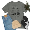 thumbnail image 4 of Unisex Jersey Short Sleeve Tee Christian T-Shirt Here I am Lord 2XL, 4 of 5