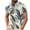 Multicolore, variante sur Chemise de Golf pour Hommes, Haut Décontracté à Manches Courtes Respirant avec Col, Léger pour le Sport et le Quotidien, Coupe Asiatique