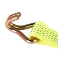 thumbnail image 4 of findmall 2" × 15' 5000 lb 6Piece Ratchet Straps With J Hook Heavy Duty Tie Downs Yellow, 4 of 8