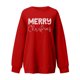 thumbnail image 5 of Camiseta de manga larga con cuello redondo para mujer a la moda, blusa holgada de Chirstmas con estampado de otoño, sudadera Fridja FKASFK604, 5 of 5
