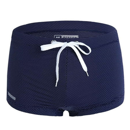 

MaFYtyTPR Mens Briefs Underwear Men s Sexy Underwear Solid Low Waist Flat Angle Swimming Pants Beach Lace Up Swimming Pants Underwear