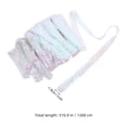 thumbnail image 2 of COOPHYA Sequin Trim For Decorative Projects Sparkly Headbands Multi 1 Roll Crafts For Everyday Wear, 2 of 6
