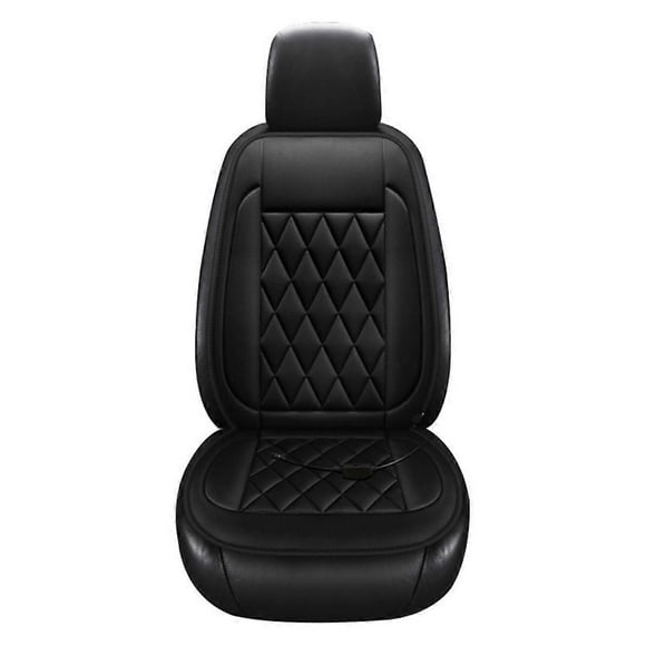 12V Car Seat Heater Car Seat Cover Car Heating Pad,Single,Black