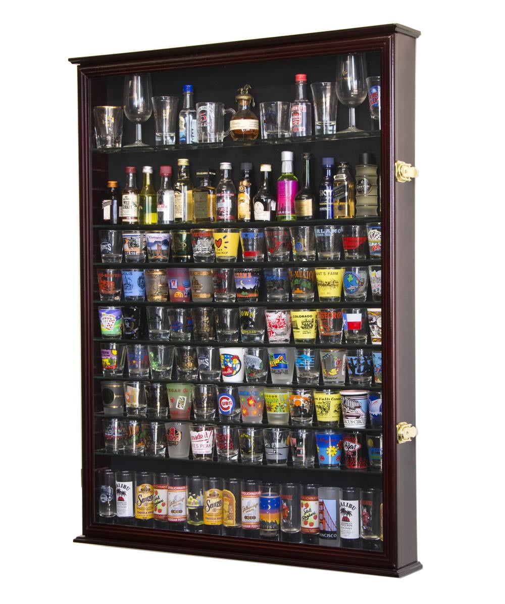 Large Tall Shot Glass, Shooter, Mini Liquor Bottle Display Case