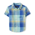 thumbnail image 1 of Camisa The Children's Place para niños pequeños, manga corta, 2T, color aguamarina, 1 of 1