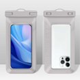 thumbnail image 3 of Mobile Waterproof Bag Waterproof Phone Pouch Cell Phone Dry Bag Large Capacity Transparent Underwater Cellphone Protector Storage Bag, 3 of 8