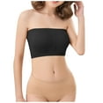 thumbnail image 1 of Qertyioot Strapless Bras for Women,Stretch Plus Size,Comfort Wireless Bra, 1 of 5