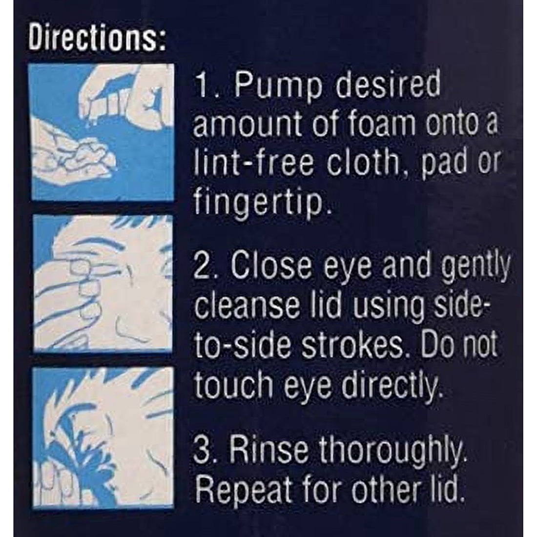 OCuSOFT Lid Scrub Foaming Eyelid Cleanser 50 mL (Pack of 4)
