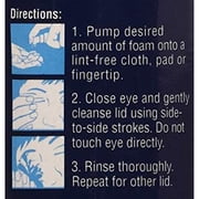 OCuSOFT Lid Scrub Foaming Eyelid Cleanser 50 mL (Pack of 4)