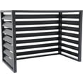 thumbnail image 5 of Air Conditioner Fence Panels AC Fence 4 Panels Outdoor Privacy Fence Covers, Condenser Protective Cover,Aluminum Alloy AC Privacy Screen Perfect to Trash Can Enclose Pool Equipment and A/C Units, 5 of 18