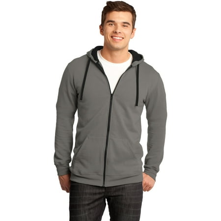 District - Young Mens The Concert Fleece Full-Zip Hoodie