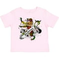 thumbnail image 3 of Inktastic Buchanan Tartan Lion Boys or Girls Toddler T-Shirt, 3 of 5