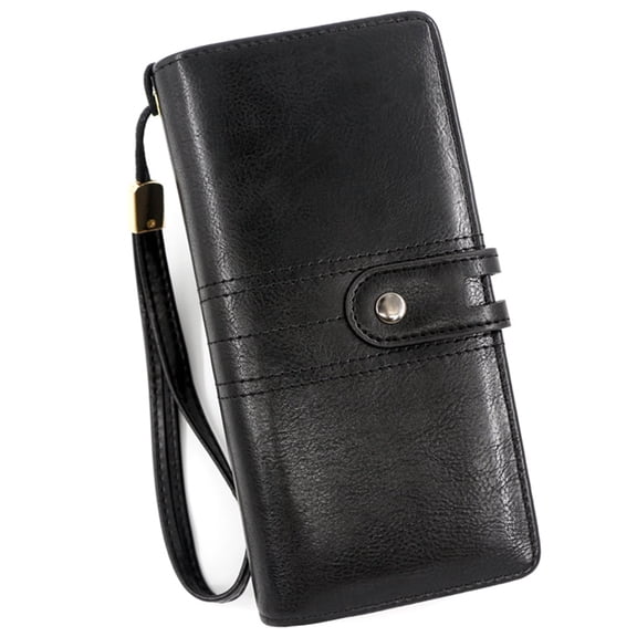 LOUEBICA Women's Wallet Large Capacity RFID Blocking Leather Wristlet Clutch Credit Card Holder Wallets for Women