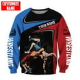 thumbnail image 2 of Fashion Personalized Name Wrestling 3D Printed Men's Hoodie Autumn Unisex Harajuku Street Leisure Sports Zipper Hoodie Sweatshirt, 2 of 9
