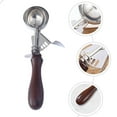 thumbnail image 4 of HEALEEP Metal Ice Cream Spoon Ice Cream Digging for Home Use 1Set, 4 of 8