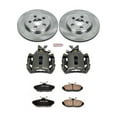 thumbnail image 2 of PowerStop Rear Stock Replacement Brake Pad and Rotor Kit with Calipers Fits: JAGUAR Select Models KCOE1360, 2 of 5