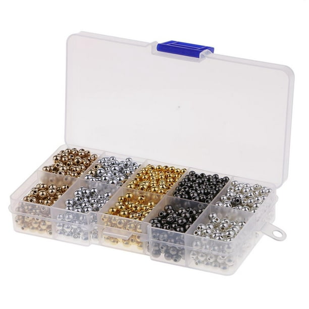 Acheter 1 ensemble de fournitures de fabrication de bijoux Kit d'outils de  fabrication de bijoux comprend un fil de perles pour bracelet et perles de  perles entretoises pince à bijoux