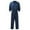 Dark Blue, variant on Azrian Men's Casual Denim Jumpsuit, Overall Jumpsuit Romper Men's Button Overalls Lapel Solid Color Jumpsuit Suit Thin Breathable Suit