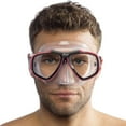 thumbnail image 2 of Cressi Focus Diving Mask (Clear/Red/Black), 2 of 2