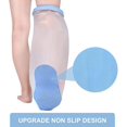 Leg Protector Showering, Nonslip Cast Cover Half Leg, Broken Knees
