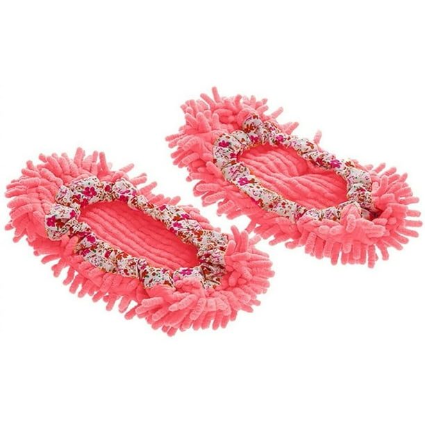 Zapatillas de fregona para limpieza de suelos, zapatillas de fregona para limpieza de suelos, fundas de zapatos extraíbles, calcetines de fregona lavables, rendimiento de primer nivel