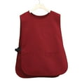 thumbnail image 4 of Vest oil-proof and waterproof apron home kitchen catering work clothes, 4 of 9
