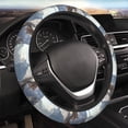 thumbnail image 4 of Uemuo Silver Dragon Mountain Peaks Printed Car Elastic Steering Wheel Cover - Universal Car Accessory for Diverse Cars Anti-Slip, and Comfortable- 15", 4 of 8