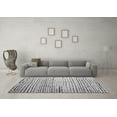 thumbnail image 3 of Ahgly Company Indoor Rectangle Solid Gray Modern Area Rugs, 2' x 3', 3 of 4