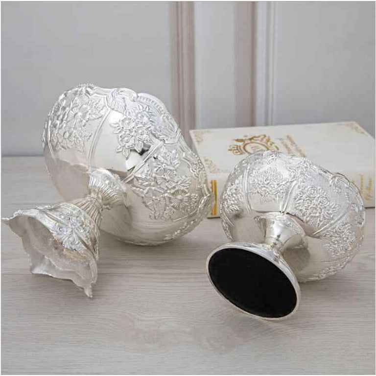 Silver plated fruit shop bowl