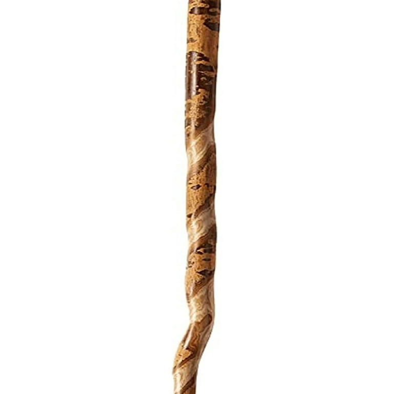  Brazos Rustic Wood Walking Stick, Hardwood, Traditional Style  Handle, for Men & Women, Made in The USA, 41 : Sports & Outdoors