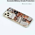 thumbnail image 5 of Aesthetic Autumn Case for iPhone 12 Pro Max ,Aesthetic Art Design Pattern TPU Shock Proof Cover Case, 5 of 5