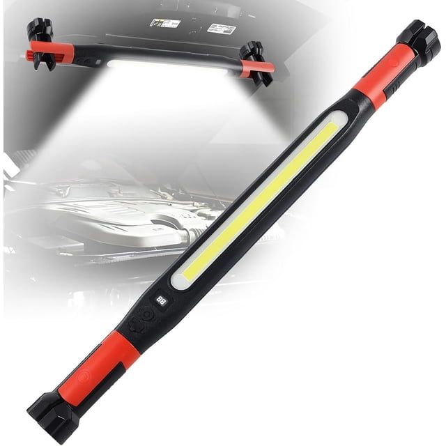 Magnetic Rechargeable LED Work Light, Under-Hood Work Light, Home Accessory Light Strip, Under-Hood Mechanic Light for Mechanics/Auto Repair/Garage 1pcs