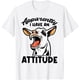 thumbnail image 1 of Apparently I Have an Attitude Who Knew - Camiseta divertida para mujer, 1 of 2