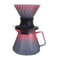 thumbnail image 1 of Coffee Filter Hand Drip Pot Percolators Borosilicate Glass Pour Coffee Tea Set High Quality Luxury Handmade, 1 of 8
