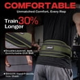 thumbnail image 4 of Weightlifting Dip Belt with Chain, Heavy Duty 550-650 lbs Capacity, for Dips and Pull-ups,green, 4 of 4
