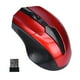 thumbnail image 3 of Ratón Inalámbrico Hugo Ratón Óptico Móvil Portátil Rojo, 3 of 8