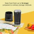 thumbnail image 3 of FoodSaver V1100 Cordless Handheld Food Vacuum Sealer, Black, 3 of 6