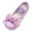Purple, variant on Siilsaa Ballet Shoes for Girls Diamond Lace Bow Practice Slippers Soft Flat Sole Yoga Gymnastics Shoes for Toddler/Little Kid/Big Kid Purple,13.5