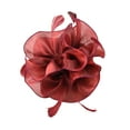thumbnail image 2 of VISALY fascinators hats for women Fascinators Hats for Women Tea Party | Headband Hats Fancy Hats Tea Party Bridal Flower Headdress Tea Party Hats and Gloves Tea Party Hats Tea Party Accessories, 2 of 4
