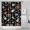 Vintage Halloween Pattern, variant on Autumn Halloween Pumpkins Pattern Shower Curtain 36"x72" ,Bathroom Decorative Shower Curtains Set with 12 Hooks,Modern Waterproof Washable Shower Curtain