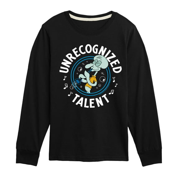 SpongeBob SquarePants - Unrecognized Talent - Toddler & Youth Long Sleeve Graphic T-Shirt