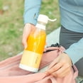 thumbnail image 4 of Fiudx Licuadora Portátil, Exprimidor Recargable Por Usb, 2 Cuchillas de Acero Inoxidable, Diseño Compacto, Ideal para Batidos y Smoothies, Ideal para Viajes, Capacidad de 300 Ml, Fácil de Limpiar, Co, 4 of 6